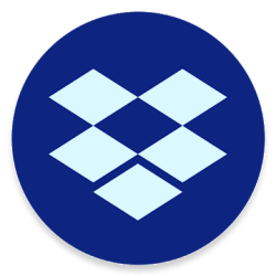 Dropbox: Cloud Storage to Backup, Sync, File Share Logo