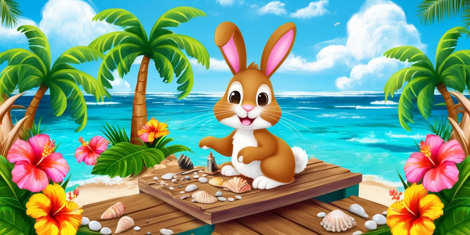 Bunny Bliss: Crafting an Island Paradise