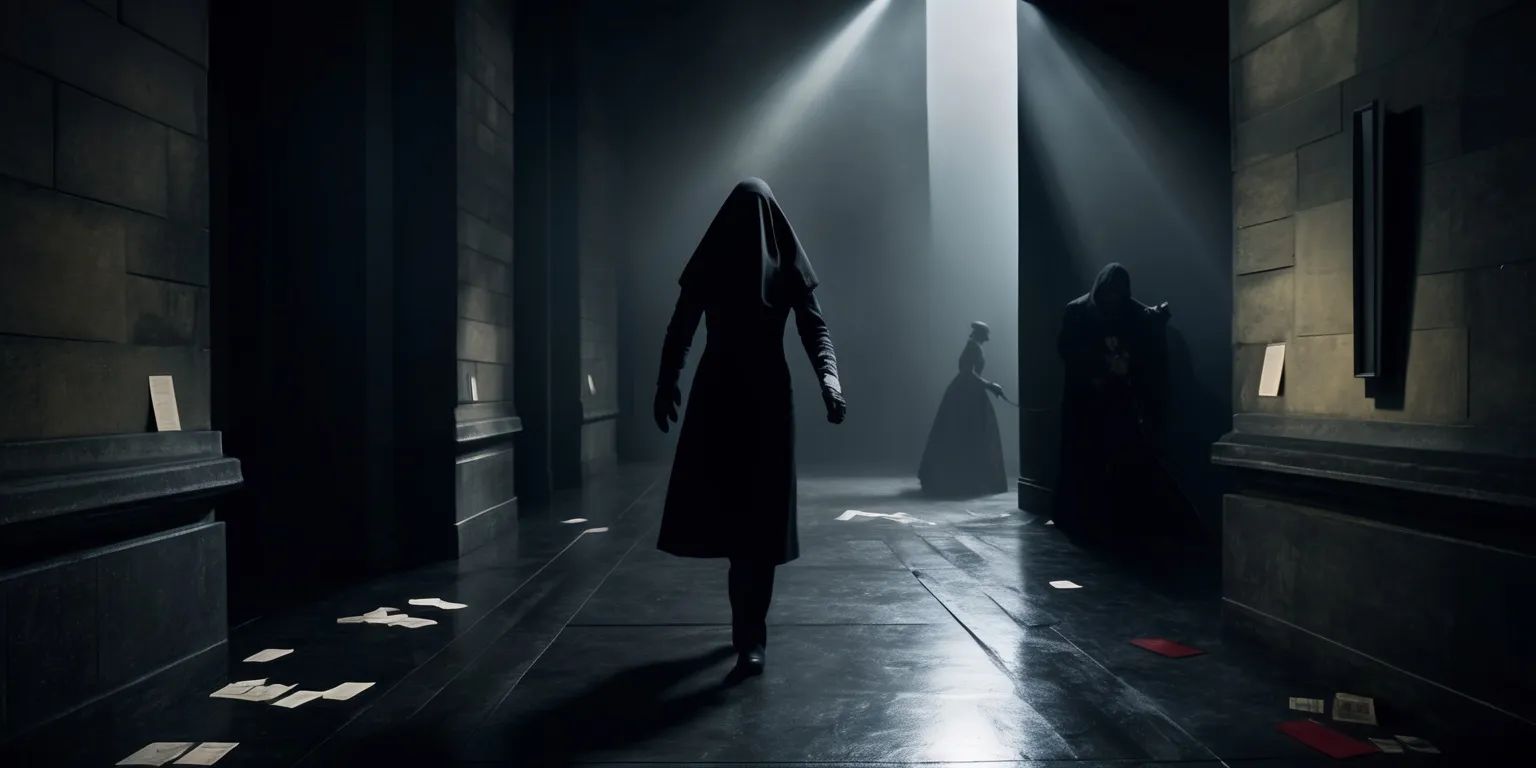 Veiled Pursuit: Unraveling Shadows in a Game of Intrigue