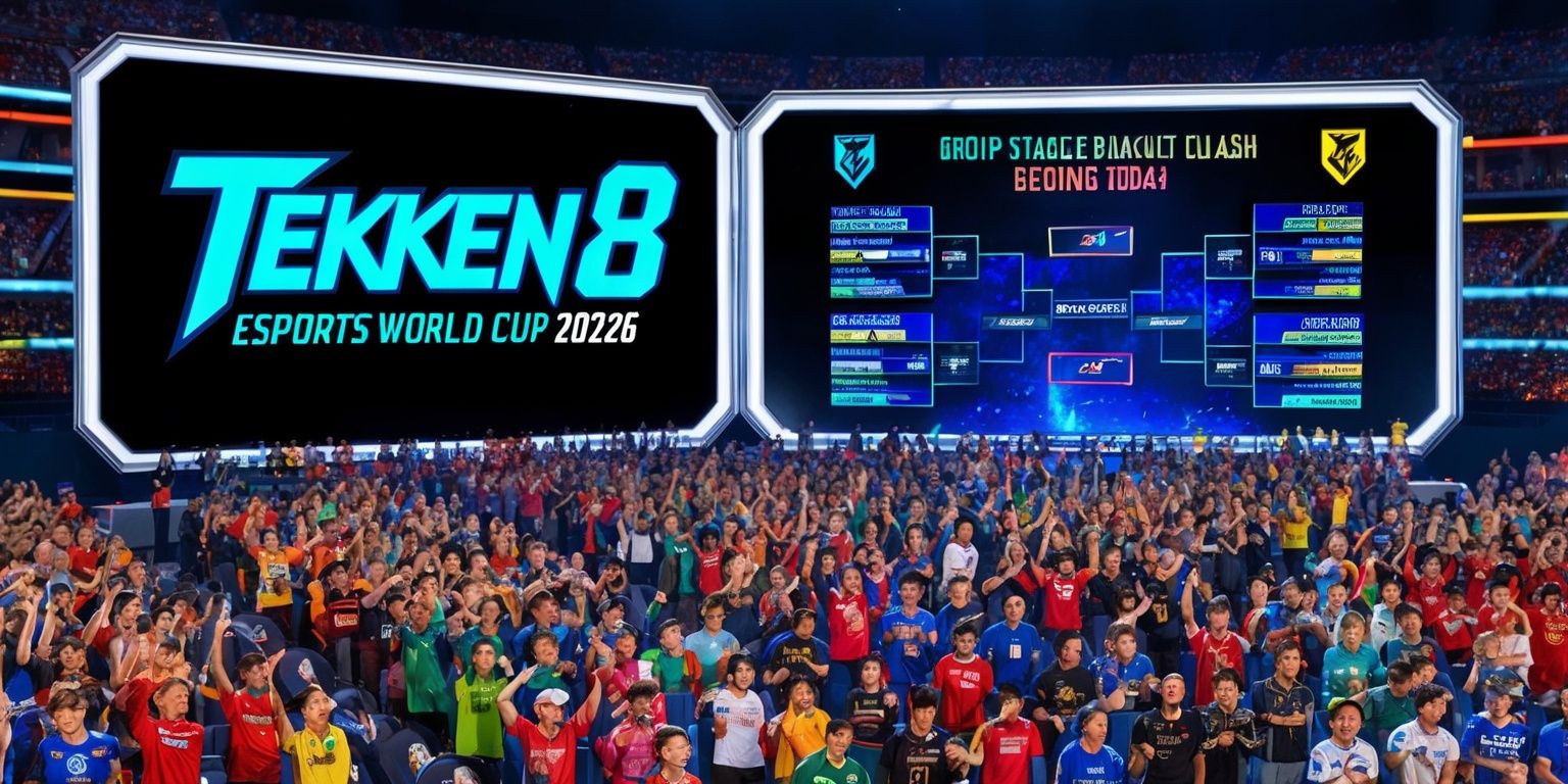Tekken 8 Esports World Cup 2026: Group Stage 2 Bracket Clash Begins Today