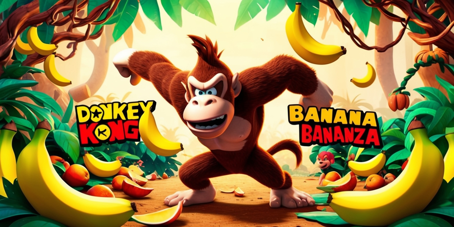 Bananas, Branches, and Beyond: The Dynamic World of Donkey Kong Bananza