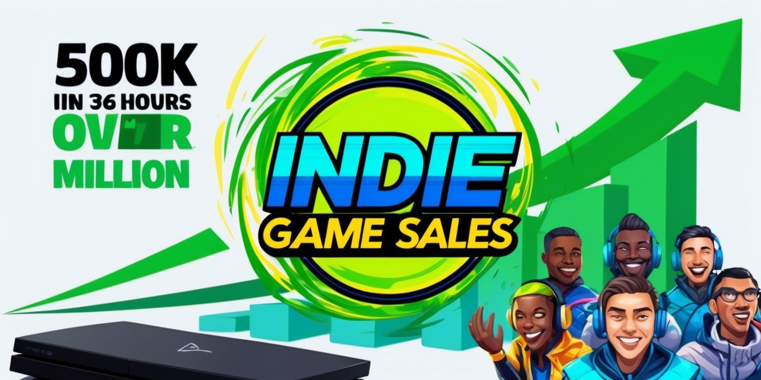 Indie Game's Meteoric Surge: From 500K in 36 Hours to Over a Million Sales
